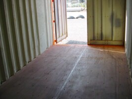 inside container